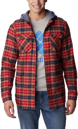 Columbia Flare Gun Flannel Hoodie - Men's 4