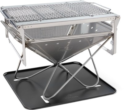 Folding Campfire Grill Portable Stainless Steel Camping Grill