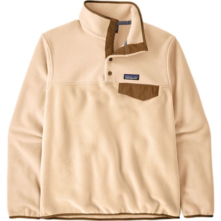 Patagonia Women's Lightweight Synchilla Snap-T Fleece Pullover   Khaki S