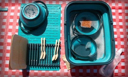 Adventure Ready Roll Up Dish Drying Station 5