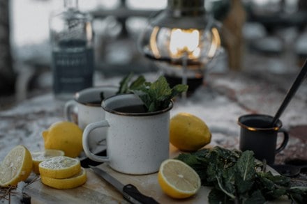 Barebones Enamelware Cups - Package of 2 3