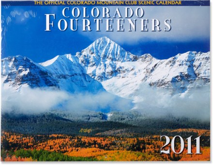 Colorado Fourteeners Wall Calendar 2011 REI Coop