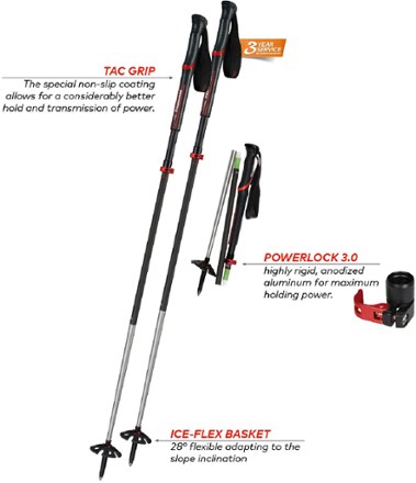 compact trekking poles