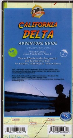Franko's Maps California Delta Adventure Guide 0