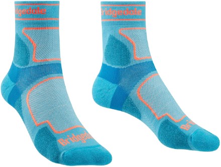 Bridgedale Ultra Light T2 COOLMAX Sport 3/4 Crew Socks - Women's 0