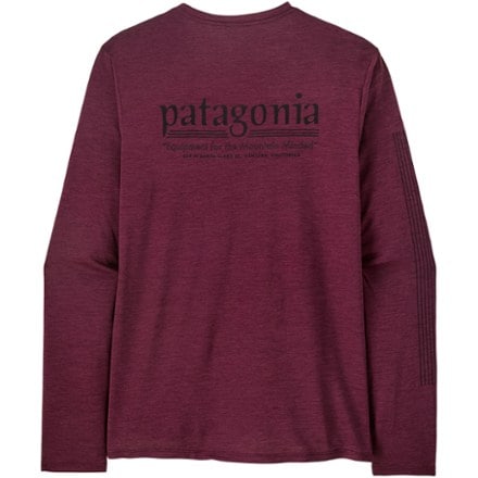 Patagonia Capilene Cool Daily Graphic Long-Sleeve Shirt - Men's 1