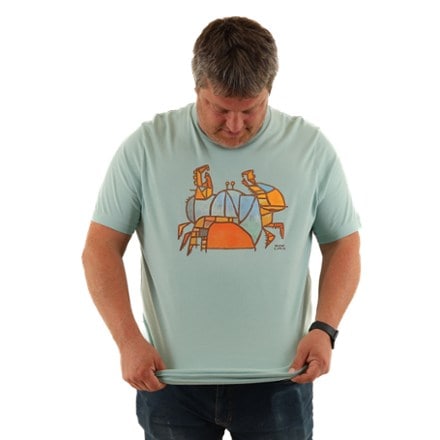 Slow Loris Crab Mosaic T-Shirt 2