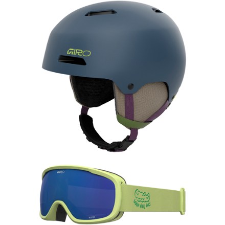 Giro Crue Mips Snow Helmet and Buster Goggles Combo - Kids' 0
