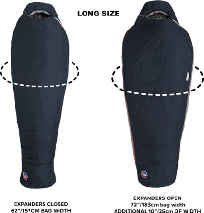Big Agnes Torchlight Camp 20 Sleeping Bag - Men's 10