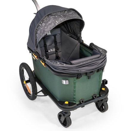 Burley Hopper Seat Insert and Sunshade Kit Seat Insert and Sunshade Kit only; Hopper and additional kit not included
