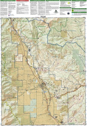 National Geographic Buena Vista/Collegiate Peaks Trail Map 1