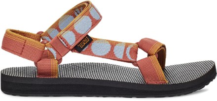 teva leather slides