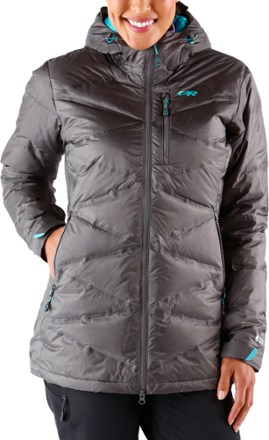 outdoor research floodlight down parka