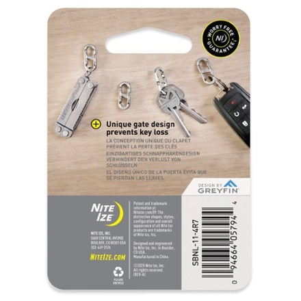 Nite Ize S-Biner NanoLock - Package of 4 6