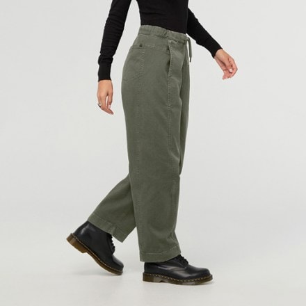 DUER FlexTwill Barrel Pull-On Pants - Women's 3