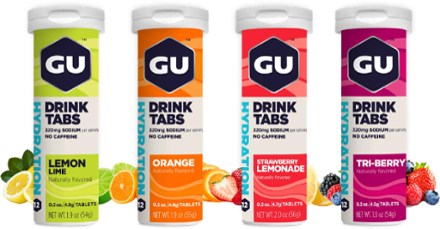 GU Hydration Drink Tabs Mixed Box - Package of 4 1