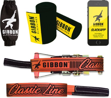 Gibbon Classic Line Treewear Slackline Set 1