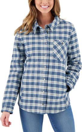 Obermeyer Avery Flannel Insulated Shirt Jacket - Women's 5