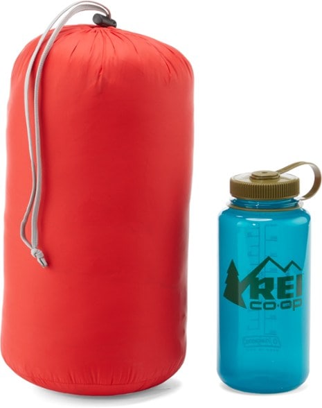 Stuff sack (32 oz bottle for size reference)