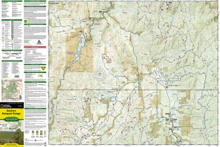 National Geographic Deckers/Rampart Range Trail Map 2