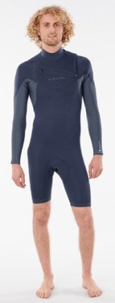 Rip Curl Dawn Patrol 2/2 mm Chest-Zip Long-Sleeve Eco Springsuit Wetsuit - Men's 3