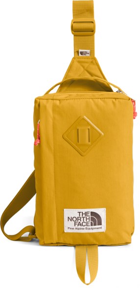 The North Face Berkeley Field sling bag in yellow backpack kinds