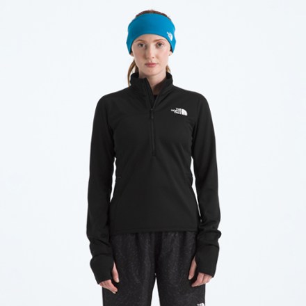 The North Face Women's Winter Warm Pro Quarter-Zip Top  Black L