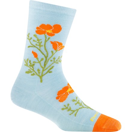 Darn Tough Blossom Crew Lightweight Lifestyle Socks - Women's 0