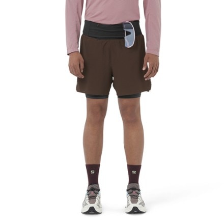 Salomon Sense Aero 2-in-1 5" Shorts - Men's 1