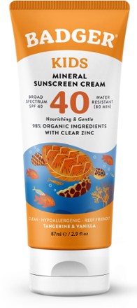 Badger SPF 40 Kids' Mineral Sunscreen Cream - 2.9 fl. oz. 0