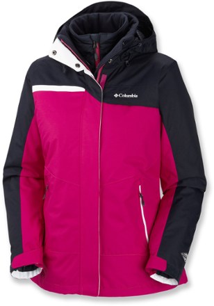 columbia 3 in 1 womens ski jacket