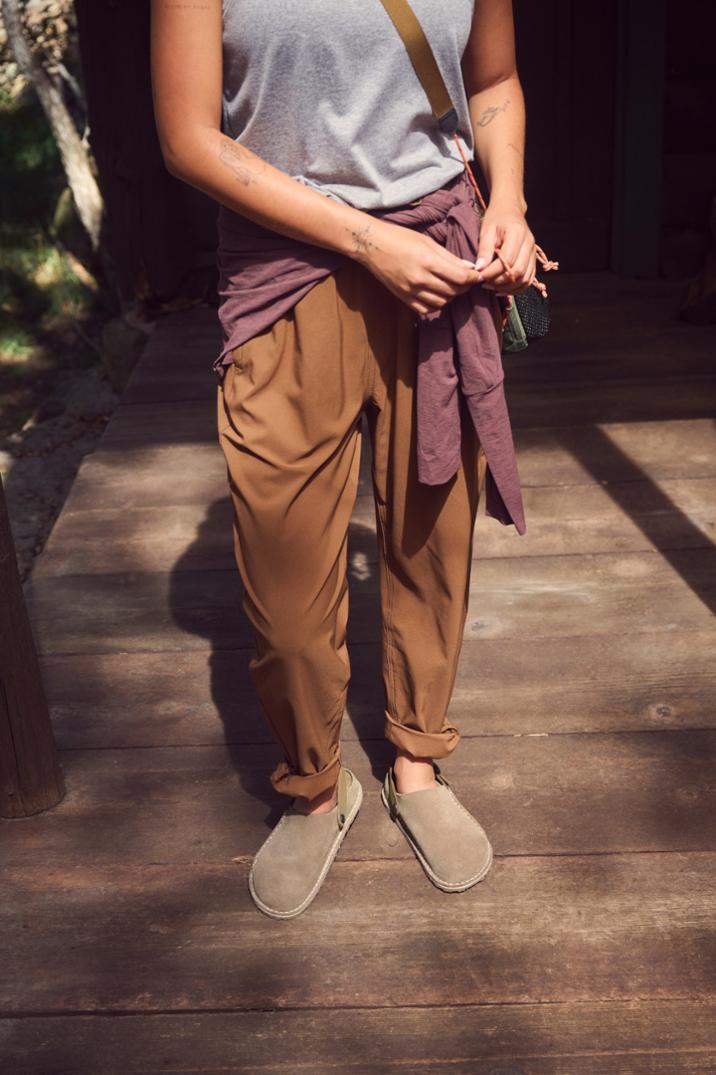 Location Image for Lutry Suede Clogs - Women's