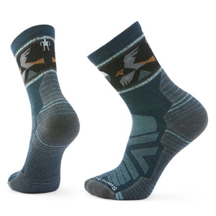 Smartwool Hike Light Cushion Soaring Mid Crew Socks 0