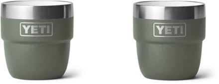 YETI Rambler 14 oz Stackable Mug, Vacuum Insulated, Stainless Steel with  MagSlider Lid, Camp Green