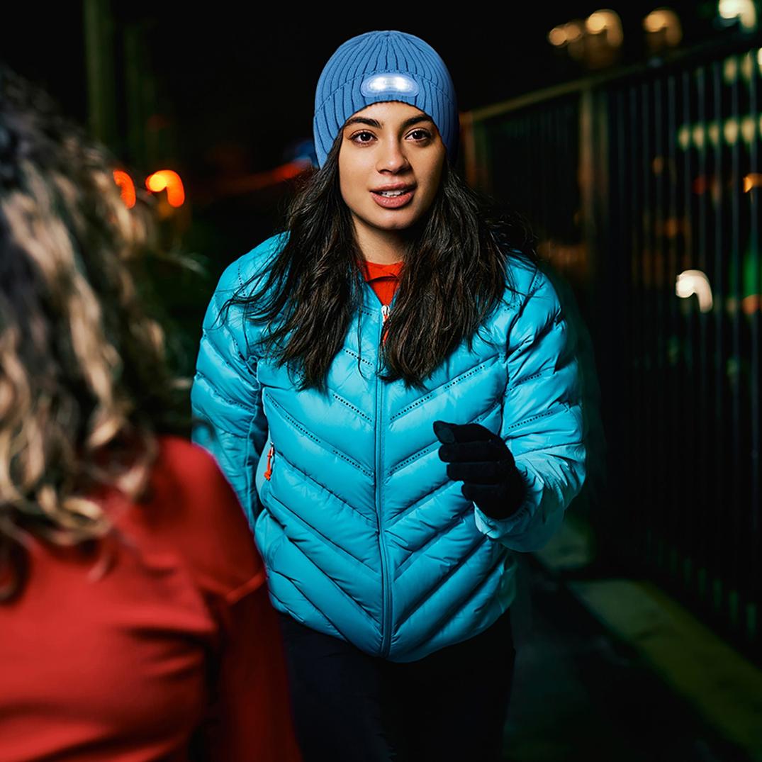 Location Image for Rechargeable LED Beanie