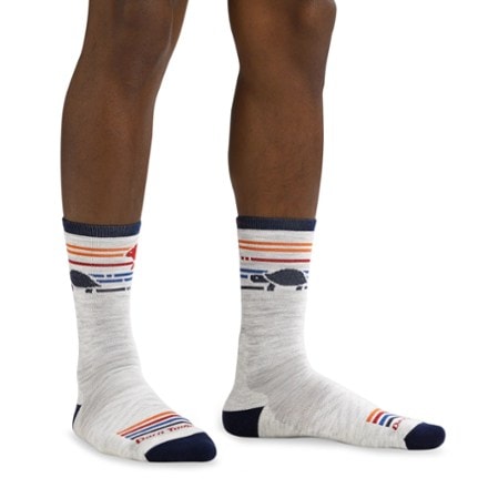 Darn Tough Pacer Micro Crew Ultralightweight Cushion Socks - Men's 4
