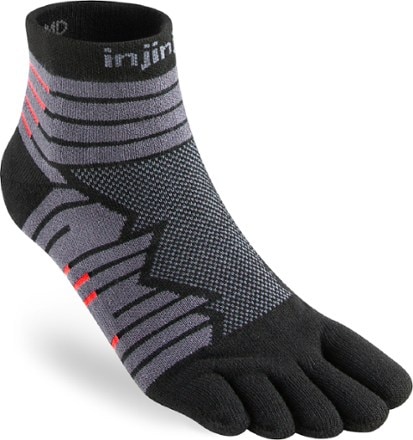 Injinji Ultra Run Mini Crew Socks 0