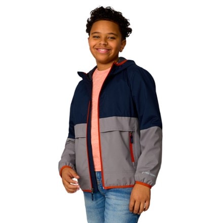 Free Country Easy Hiking Windshear Jacket with Mesh Lining - Kids' 2