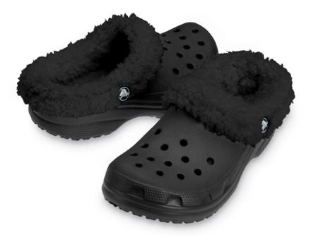 sheepskin crocs