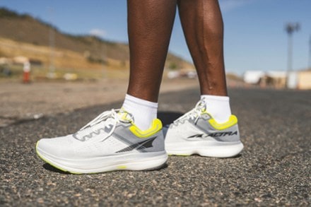 Altra Vanish Tempo Road-Running Shoes - Men's - Grey/Lime 5