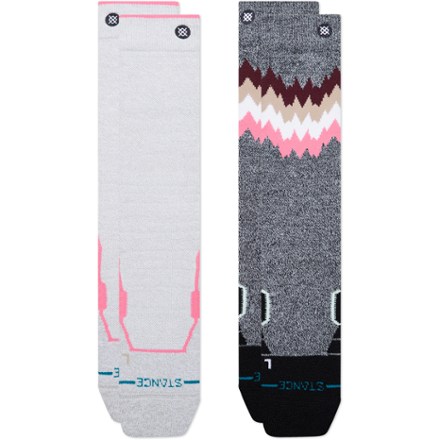 Mid Poly Snow Sock - Women's - 2 Pairs