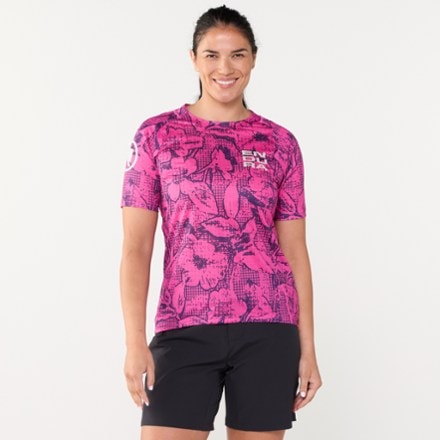 Endura Grid Floral LTD Printed Bike T-Shirt - Women's 1