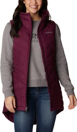 Columbia Heavenly Long Insulated Vest - Women's 4