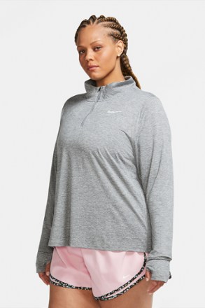 Nike Element Half-Zip Running Top - Women's Plus Sizes 0