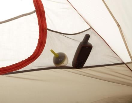 REI Co-op Half Dome 2 Tent pocket with prop (Lion)