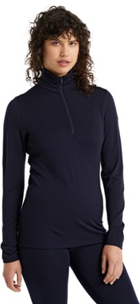Icebreaker 260 Tech Long-Sleeve Half-Zip Base Layer Top - Women's 1