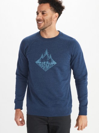 Marmot Forest Crew Neck Sweatshirt - Men's 1