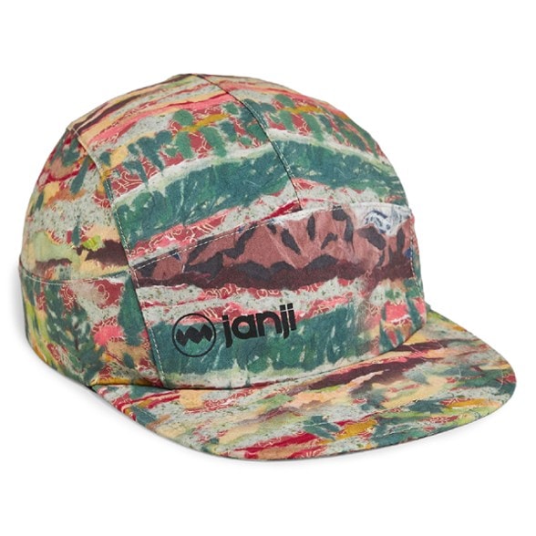 Due to the nature of this print, the placement will vary. Each cap is unique.