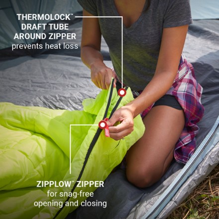 Coleman Kompact 30 Rectangle Sleeping Bag 9