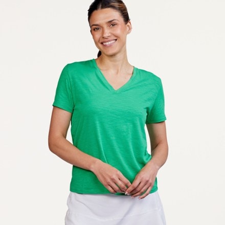 tasc Performance All Day V-Neck T-Shirt - Women's 0